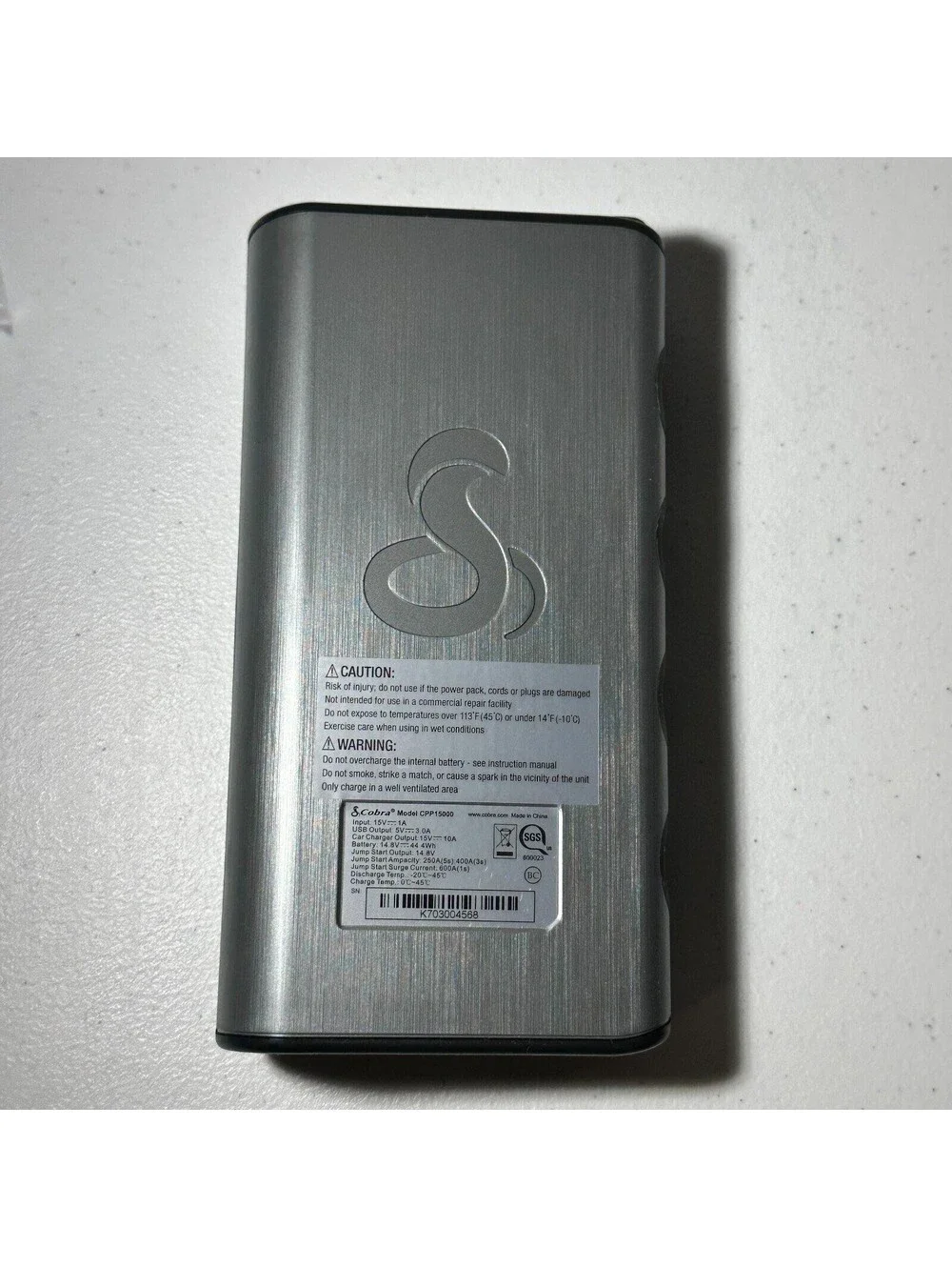 Cobra 100% authentic